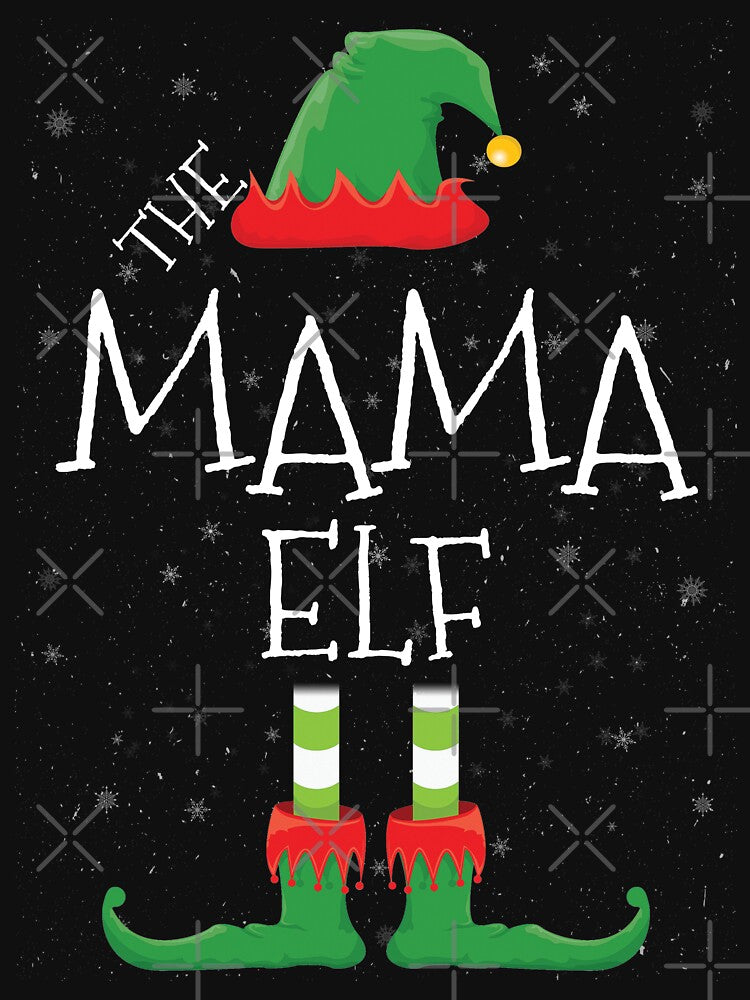 Mama Elf Family Matching Christmas Group Funny Gift by DavisHasari T-Shirts, Hoodie, Sweatshirt | BlankRebels.com (Image 3)