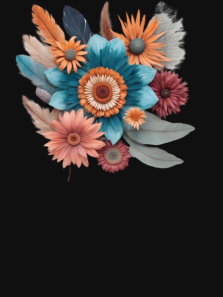 Boho Blossom by Ellzbieta T-Shirts, Hoodie, Sweatshirt | BlankRebels.com (Image 3)