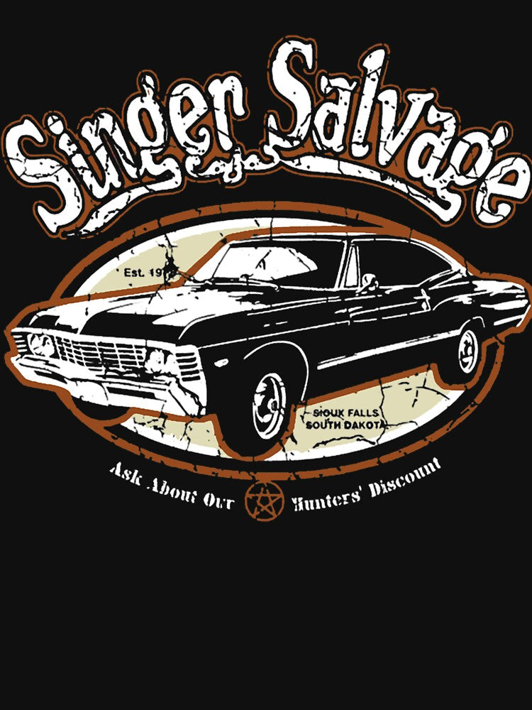 Singer Auto Salvage Yard Car by JessicaWiy