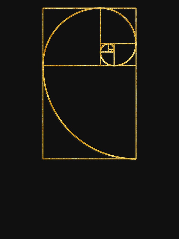 Golden Ratio Sacred Fibonacci Spiral T-Shirts, Hoodie, Sweatshirt