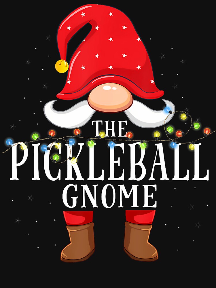 Pickleball Gnome Matching Christmas Family by KarlaLeanne T-Shirts, Hoodie, Sweatshirt | BlankRebels.com (Image 3)