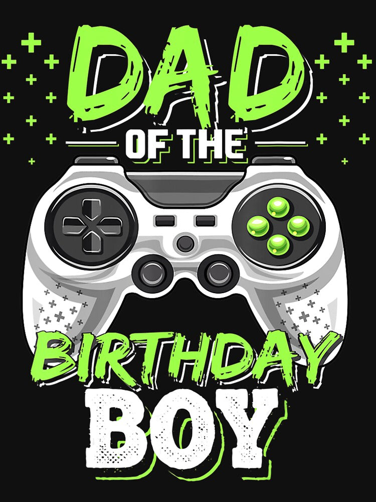 Dad ofhe Birthday Boy Matching Video Gamer Birthday Party by RONDA62 T-Shirts, Hoodie, Sweatshirt | BlankRebels.com (Image 3)