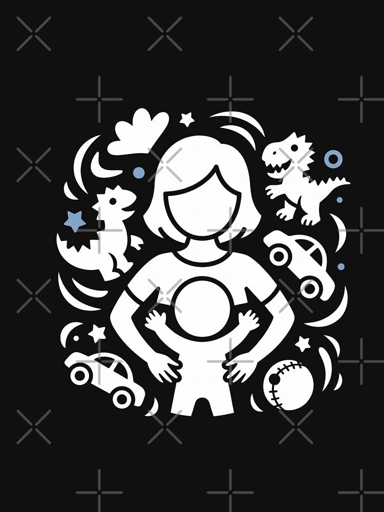 Rough & Tumble Boy Mom Pride - Blue Style Tees by Reichcorp Hoodie, Sweatshirt | BlankRebels.com (Image 3)