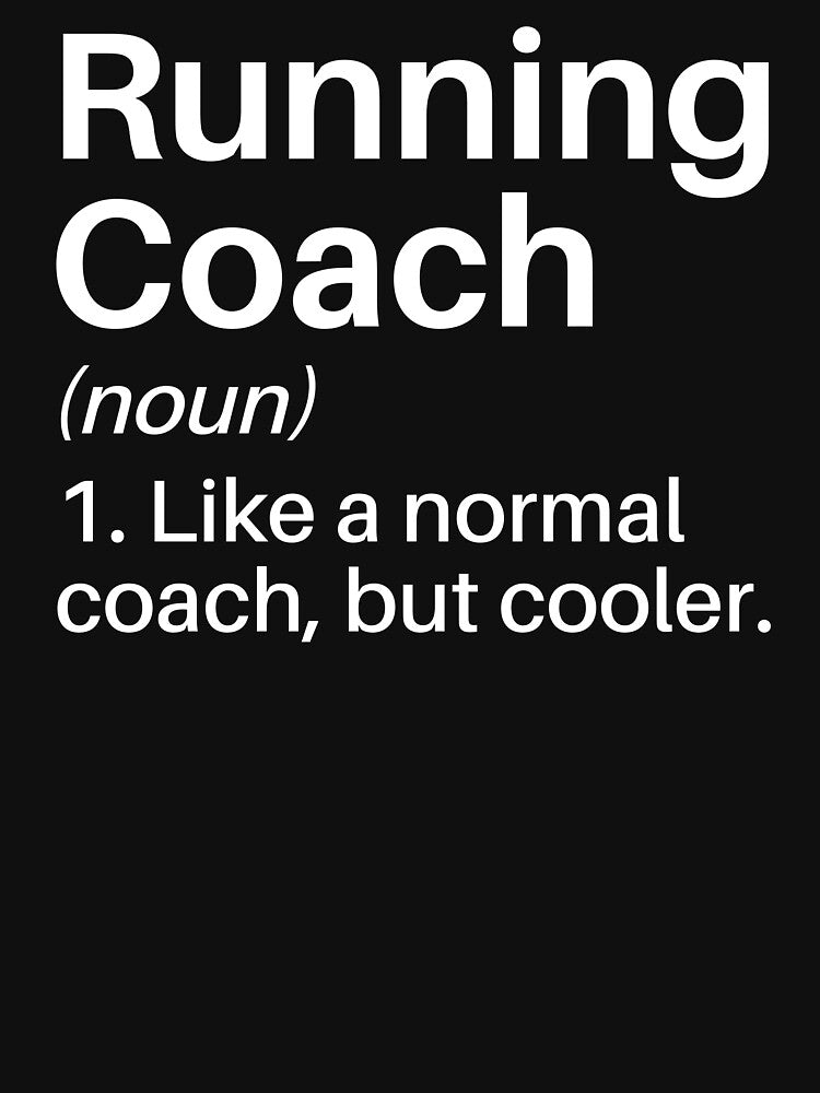 Running Coach Funny Definition: Running Coach Gift - Running Athletic Instructor by Adexyl T-Shirts, Hoodie,... (Image 3)