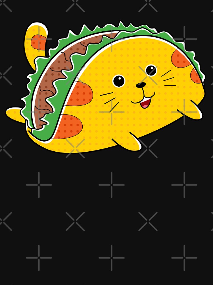 Yummy Kawaii Cat Taco by PosterpartyCo