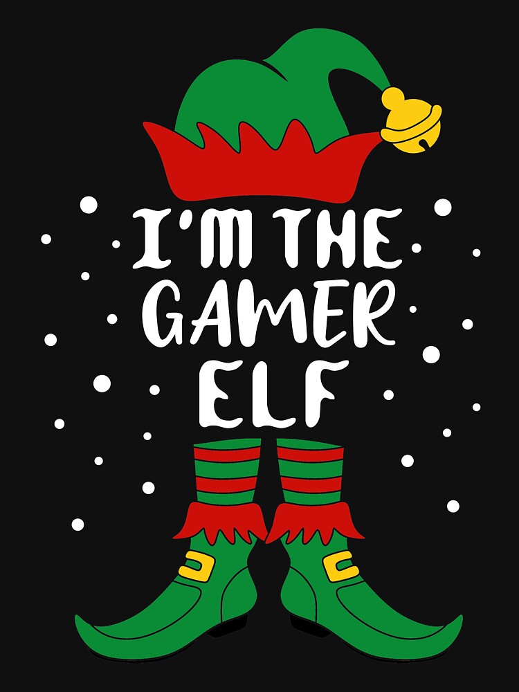 Matching Christmas I'm The Gamer Elf by khaled11591 T-Shirts, Hoodie, Sweatshirt | BlankRebels.com (Image 3)