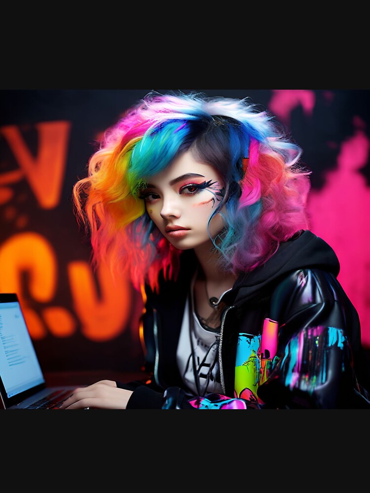 E-girl by Collection de trésors T-Shirts, Hoodie, Sweatshirt | BlankRebels.com (Image 3)