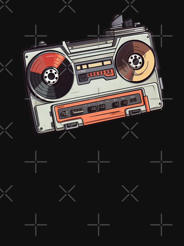 Recorder Sticker Throwback 005 by PlanetArchive T-Shirts, Hoodie, Sweatshirt | BlankRebels.com (Image 3)