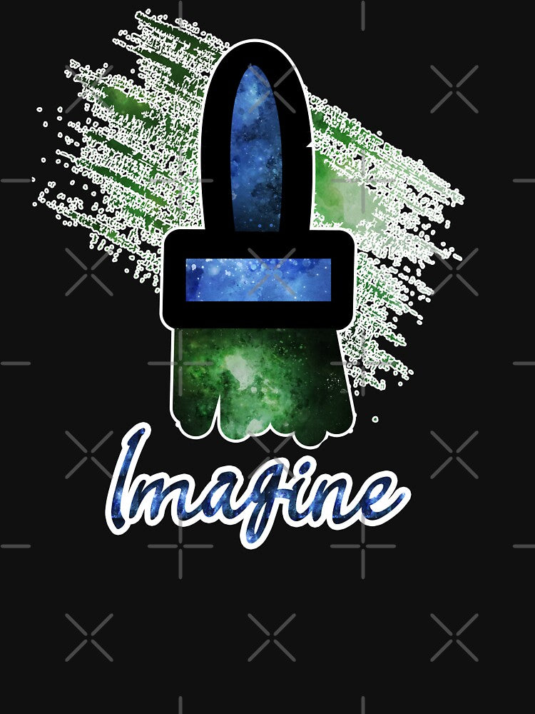 'Let's Paint the Galaxy' - Composition Designs for T-shirts, stickers and other accessories by Ridiculam Toga... (Image 3)