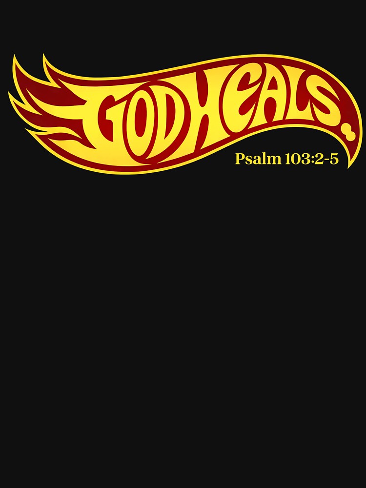 God Heals Faith Message Vintage Swoosh Psalm 103 2 5 Retro by margamPagenberg T-Shirts, Hoodie, Sweatshirt (Image 3)