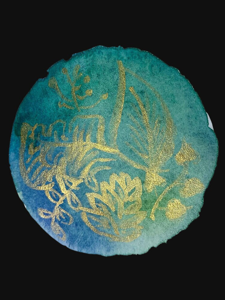 Galaxy Round II - Sky Fern by Praline Creative T-Shirts, Hoodie, Sweatshirt | BlankRebels.com (Image 3)