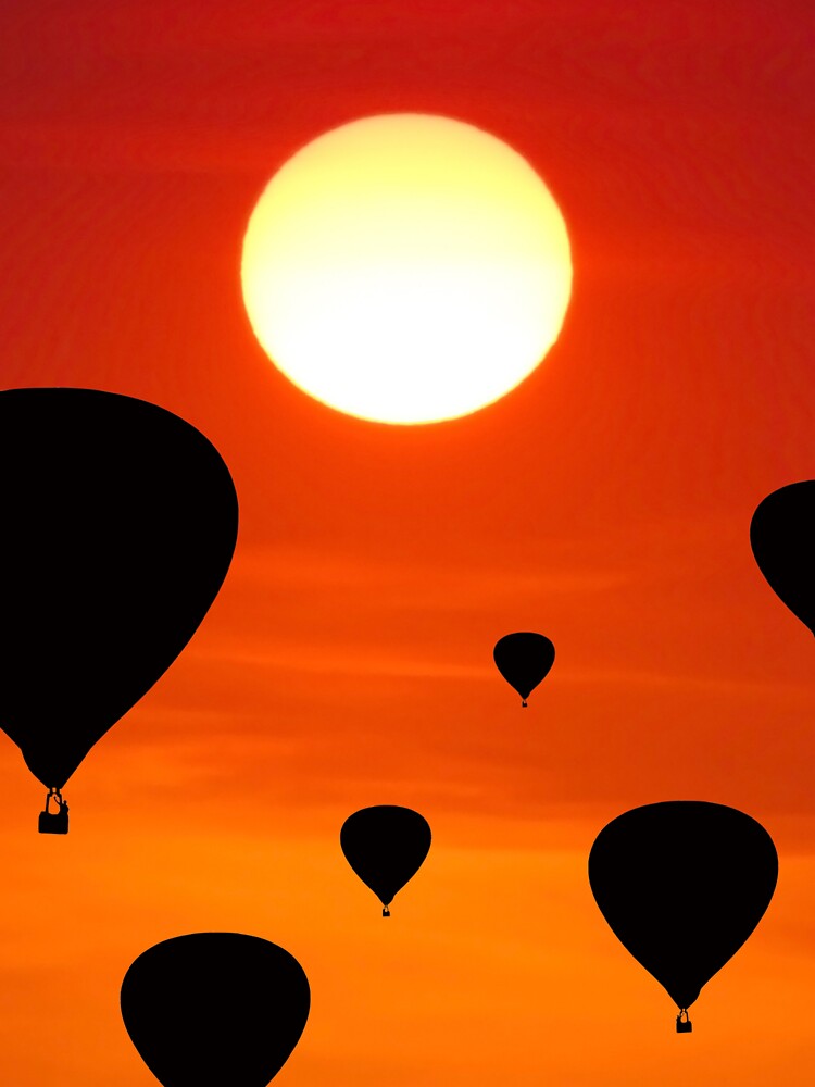 SUNSET OVER THE BALOONS by MJ96-PRO T-Shirts, Hoodie, Sweatshirt | BlankRebels.com (Image 3)
