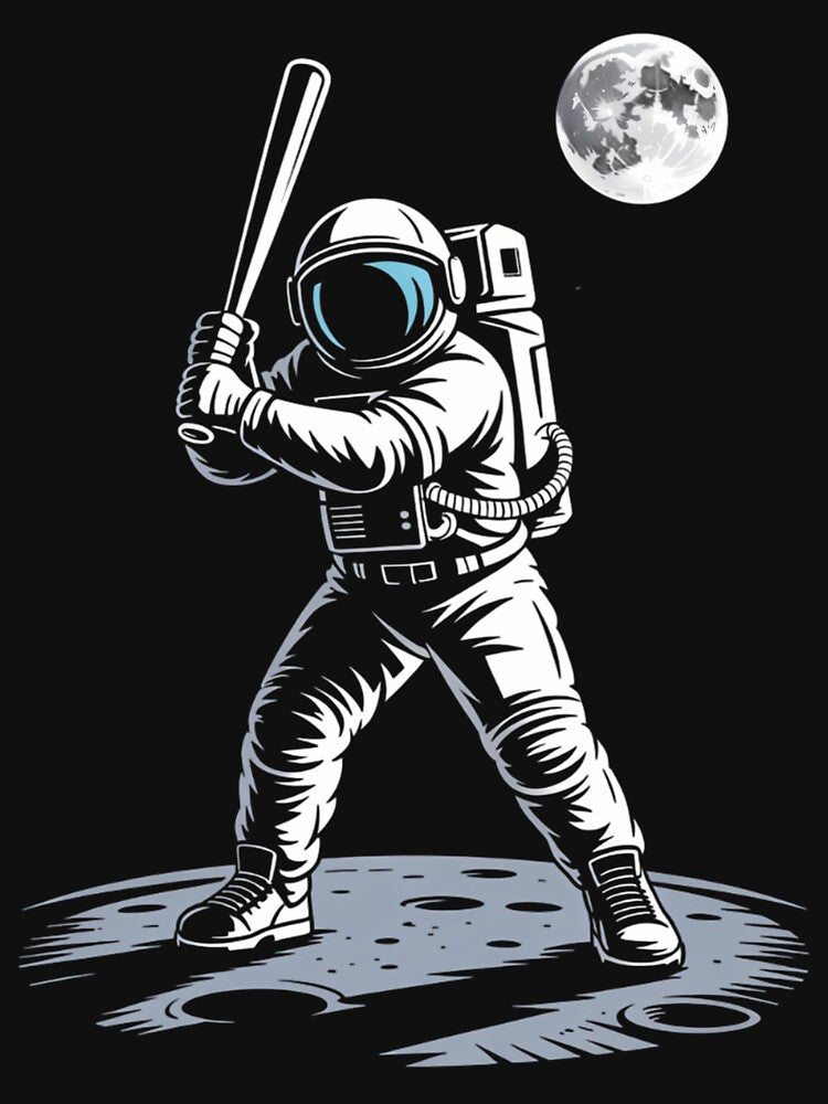 Astronaut Baseball Lovers by sterabamineh T-Shirts, Hoodie, Sweatshirt | BlankRebels.com (Image 3)