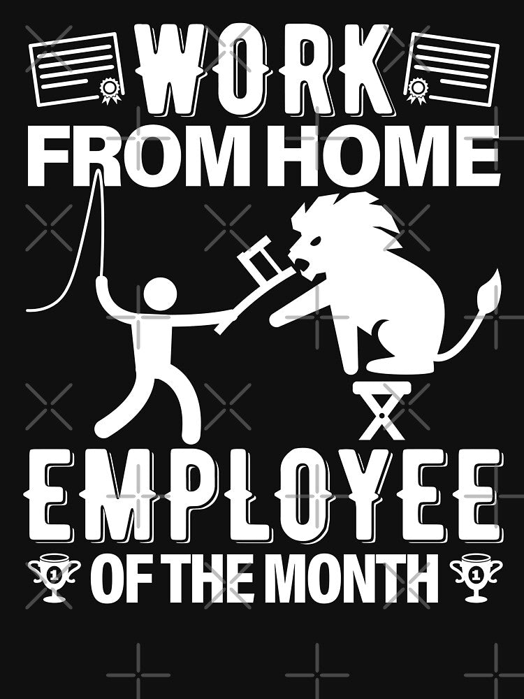 Work From Home Employee Of The Month Challenges by GravitiTees T-Shirts, Hoodie, Sweatshirt | BlankRebels.com (Image 3)