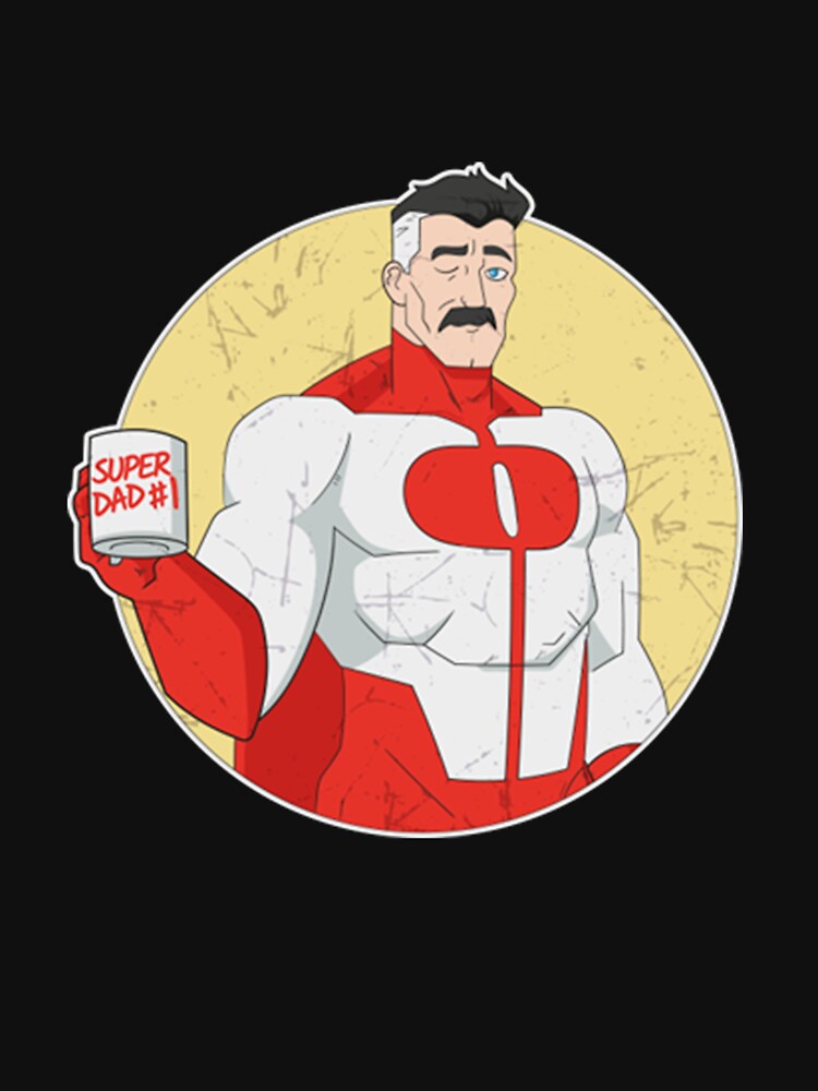 Omni Man Super Dad by Needlesofsvet T-Shirts, Hoodie, Sweatshirt | BlankRebels.com (Image 3)