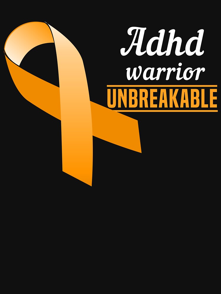 I'm an ADHD Warrior ADHD Awareness by Color-Sparkle T-Shirts, Hoodie, Sweatshirt | BlankRebels.com (Image 3)