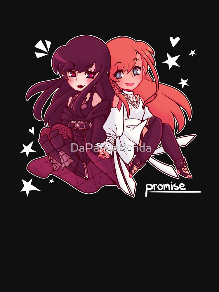 Gaia and Ryne by DaPandaBanda