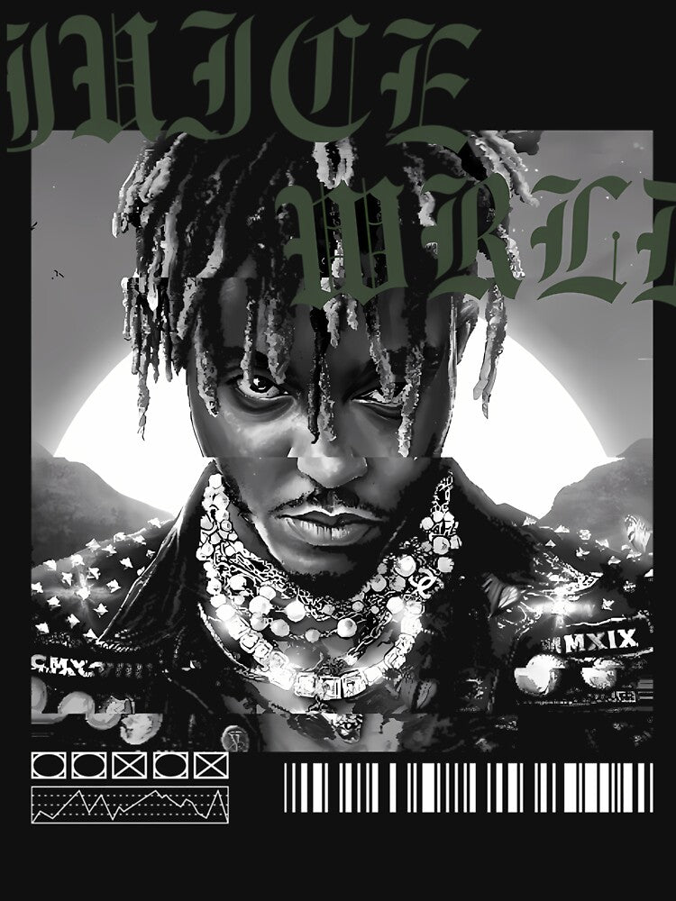 Juice Wrld Streetwear Design. by beyondwing T-Shirts, Hoodie, Sweatshirt | BlankRebels.com (Image 3)