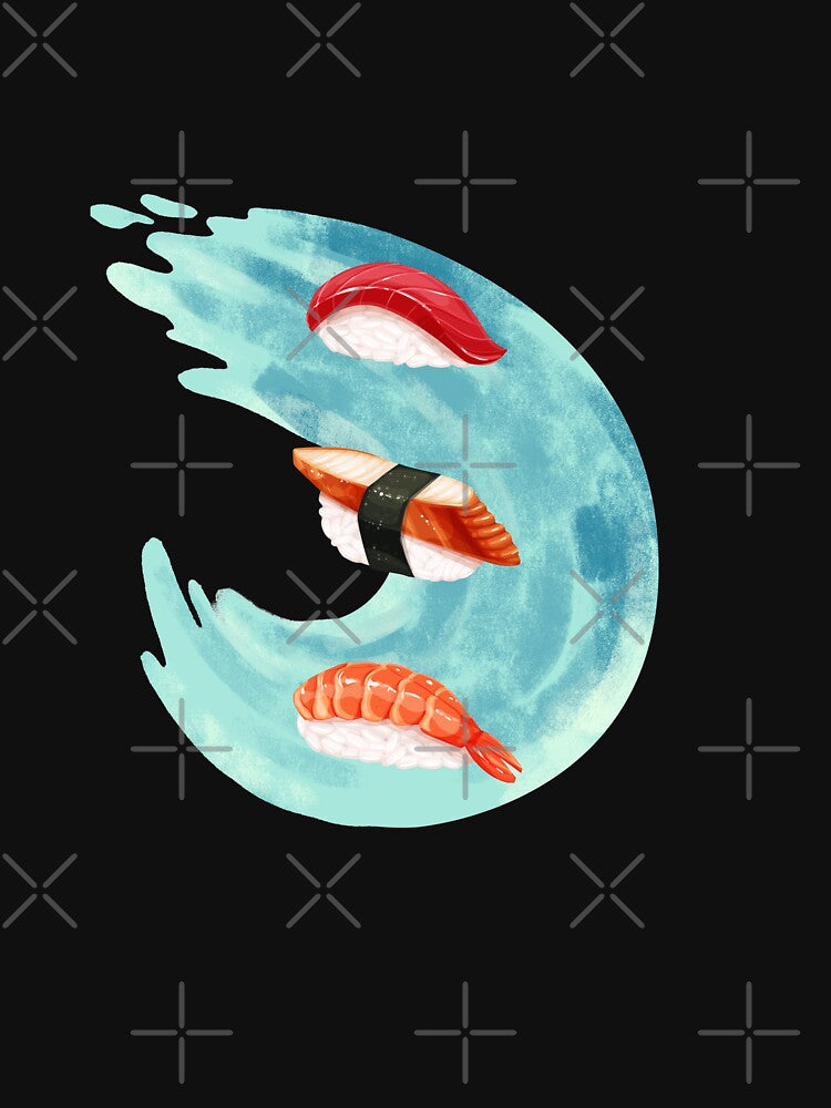 Nigiri flow by guaka-molly T-Shirts, Hoodie, Sweatshirt | BlankRebels.com (Image 3)