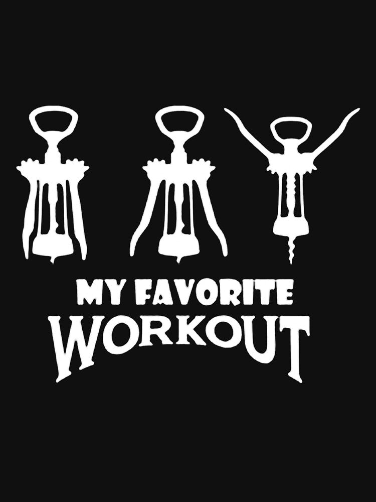 Wine Favorite Workout by nabskamal T-Shirts, Hoodie, Sweatshirt | BlankRebels.com (Image 3)