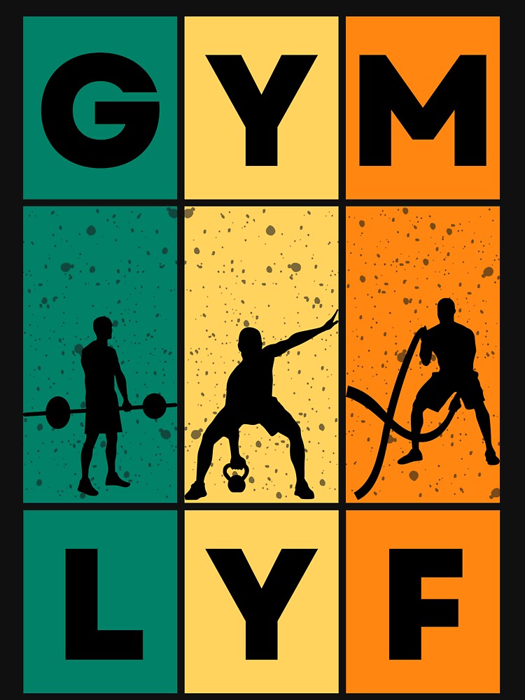 Gym Life Retro by Hedersondesigns T-Shirts, Hoodie, Sweatshirt | BlankRebels.com (Image 3)