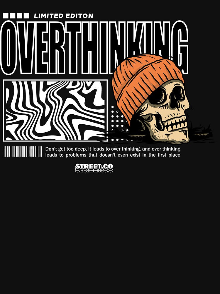 Overthinking by Jaguax T-Shirts, Hoodie, Sweatshirt | BlankRebels.com (Image 3)