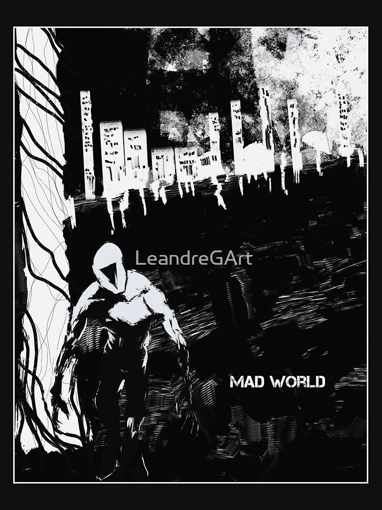 Mad World by LeandreGArt T-Shirts, Hoodie, Sweatshirt | BlankRebels.com (Image 3)