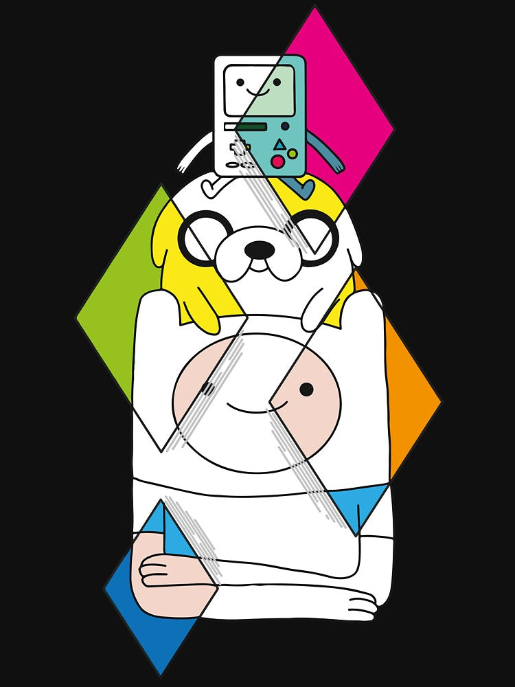 finn jake BMO classic design - adventure time by Scidov T-Shirts, Hoodie, Sweatshirt | BlankRebels.com (Image 3)