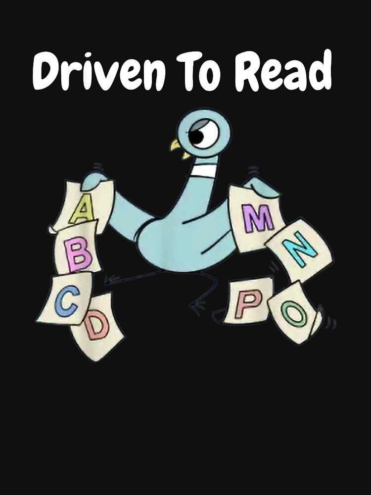 Driven To Read Pigeon Tshirt, Read Mo Book T-shirt, Cute Elephant Piggie Pigeon Shirt, Children's Books Hoodie,... (Image 3)