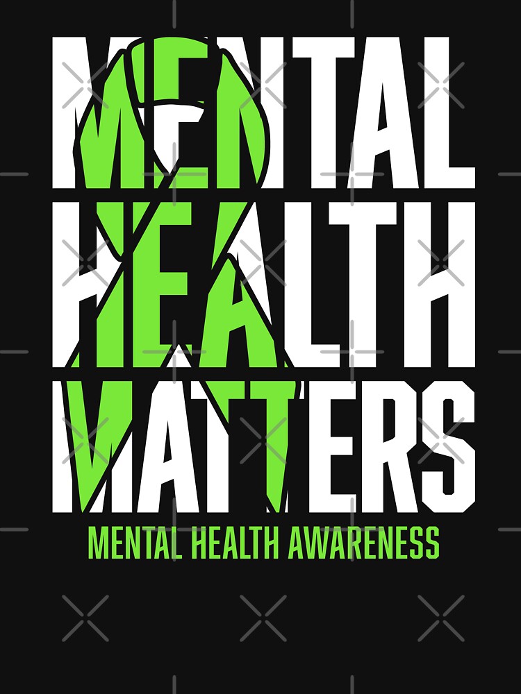 Mental Health Matters by Go-Fun T-Shirts, Hoodie, Sweatshirt | BlankRebels.com (Image 3)