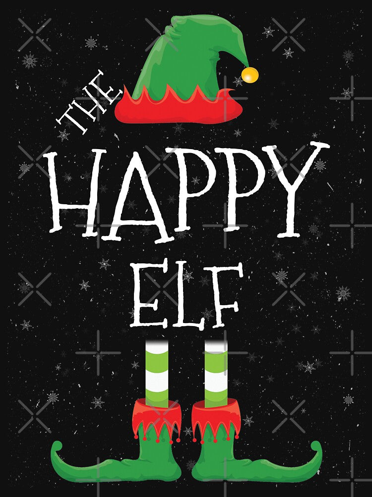 Happy Elf Family Matching Christmas Group Funny Gift by DavisHasari T-Shirts, Hoodie, Sweatshirt | BlankRebels.com (Image 3)