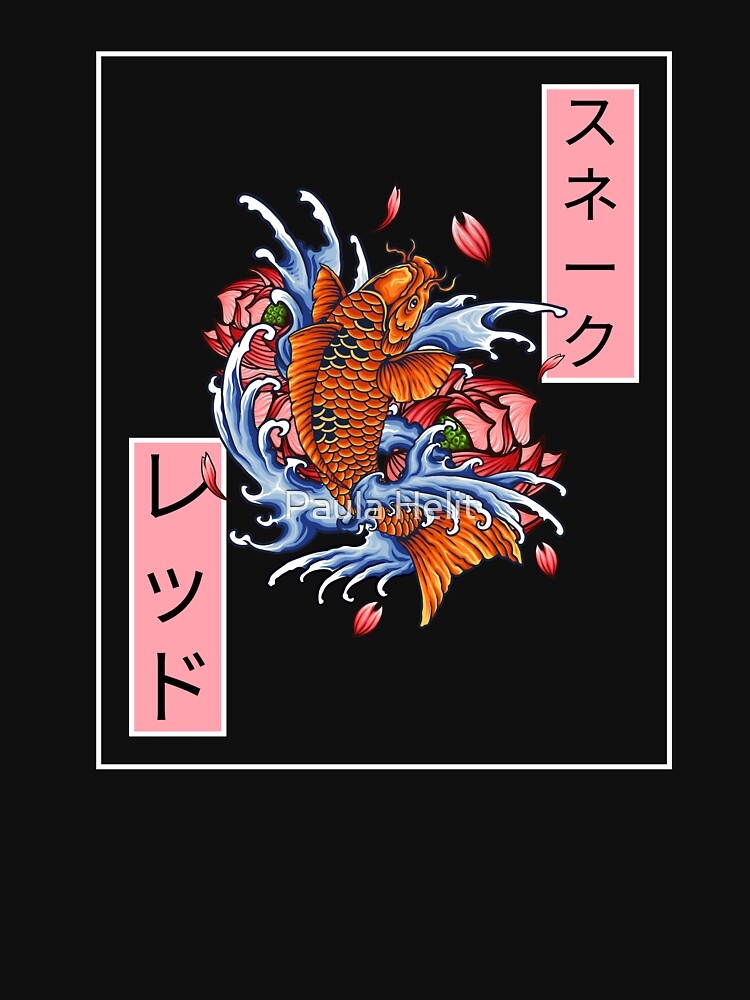 Japanese Inspired Tattoo by Paula Helit T-Shirts, Hoodie, Sweatshirt | BlankRebels.com (Image 3)