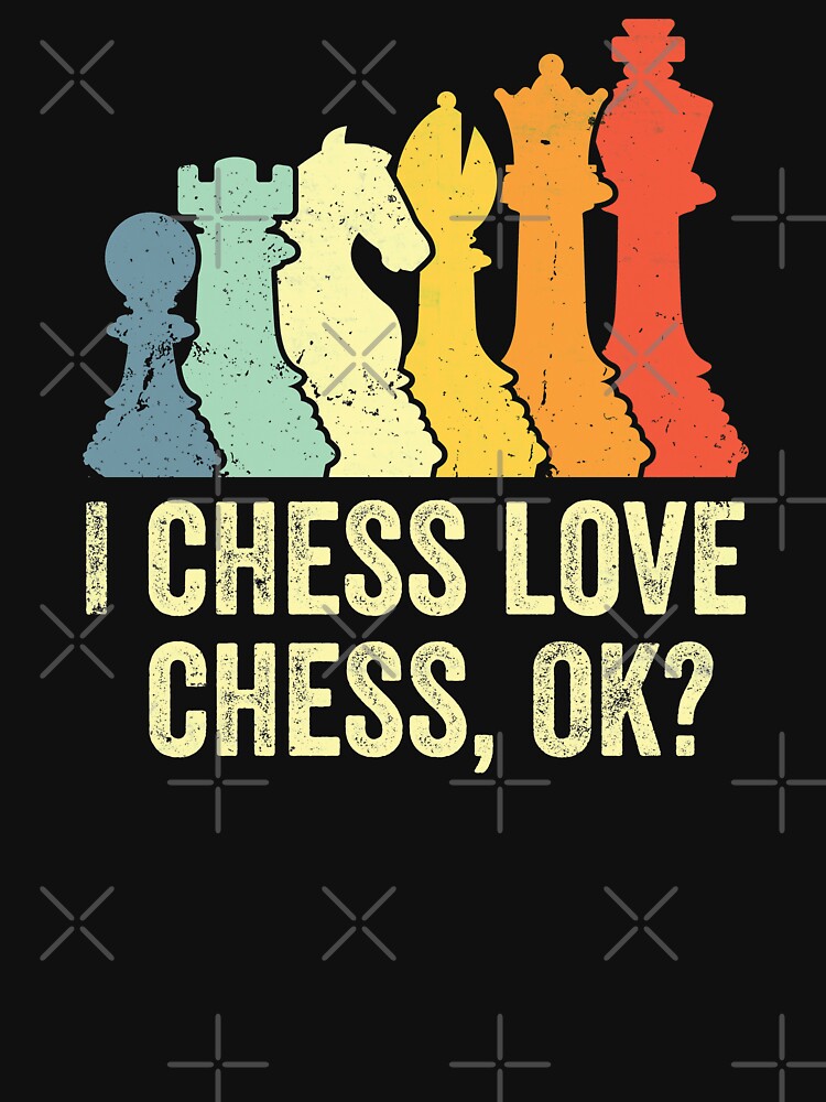 I Just Love Chess Gift Retro Vintage Chess by mejeoshop T-Shirts, Hoodie, Sweatshirt | BlankRebels.com (Image 3)