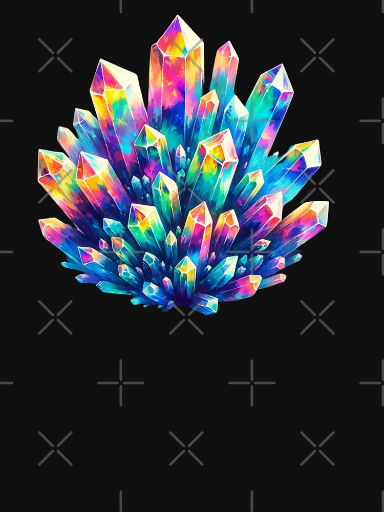 Colorful Crystals by CoussaZau T-Shirts, Hoodie, Sweatshirt | BlankRebels.com (Image 3)