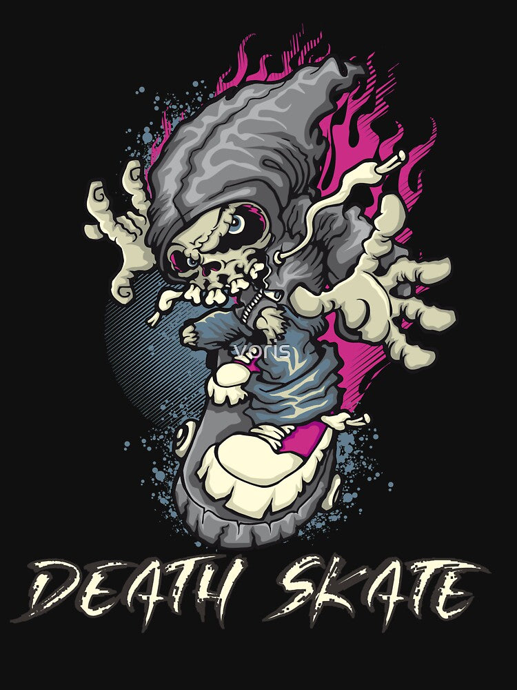 Death Skate by voris T-Shirts, Hoodie, Sweatshirt | BlankRebels.com (Image 3)