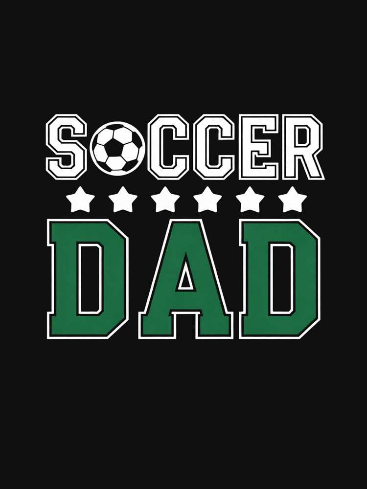 Soccer Dad Father Family Matching Birthday Team Supporter by lilLilaBatArt