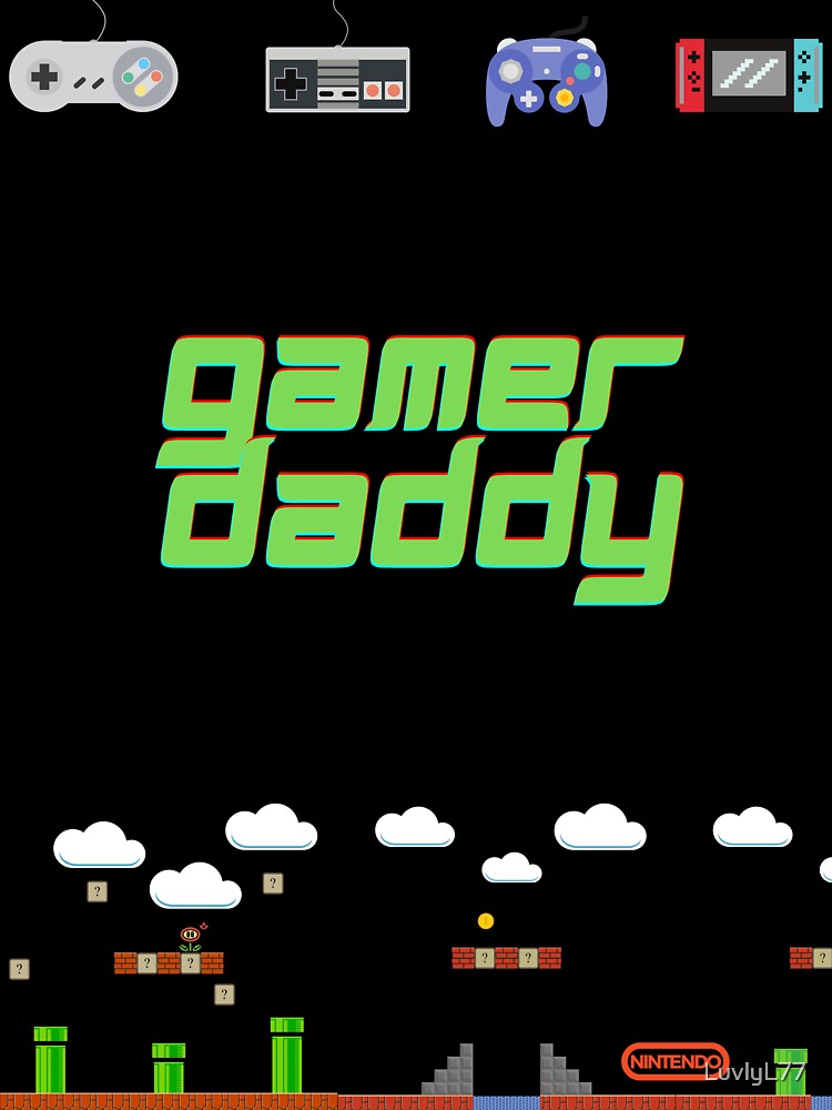 Gamer Daddy by LuvlyL77 T-Shirts, Hoodie, Sweatshirt | BlankRebels.com (Image 3)