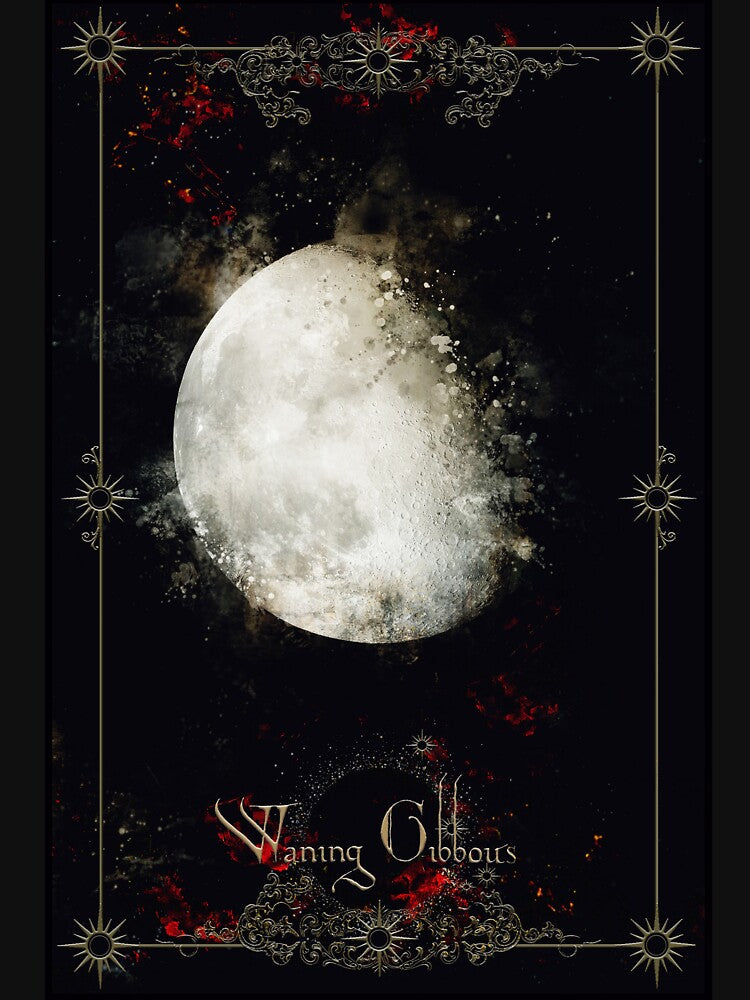 Waning Gibbous Moon by RM Magick T-Shirts, Hoodie, Sweatshirt | BlankRebels.com (Image 3)