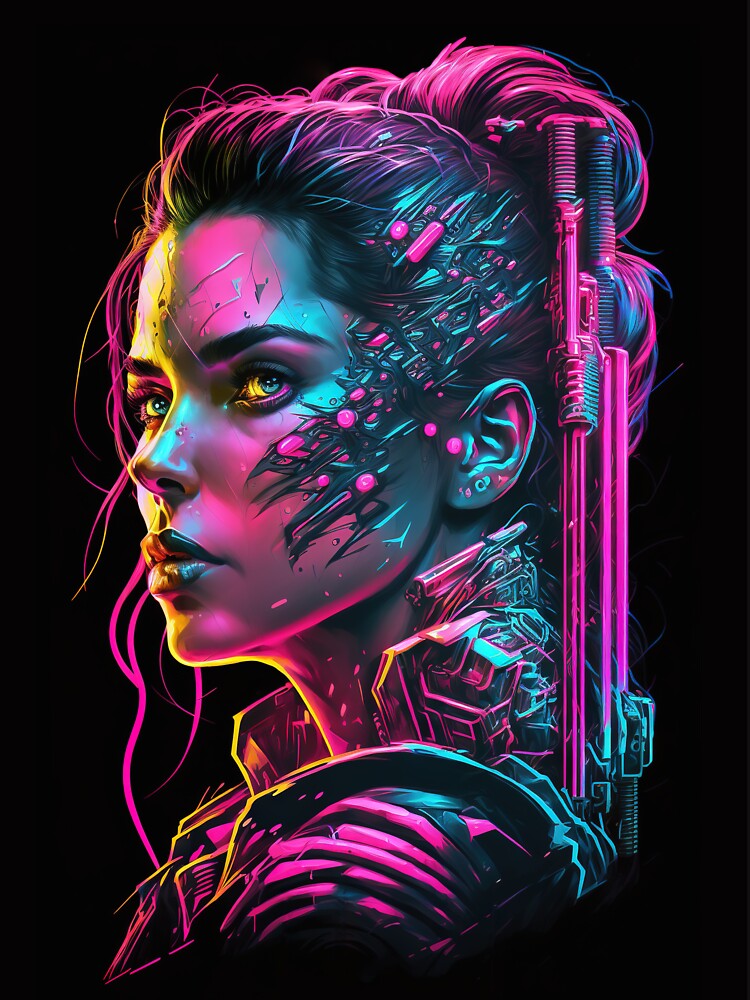 Futuristic Femme Fatale: The Hybrid Beauty by Mullet Monkey