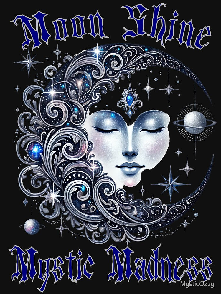 Enchanted Silvery Moon by MysticOzzy T-Shirts, Hoodie, Sweatshirt | BlankRebels.com (Image 3)