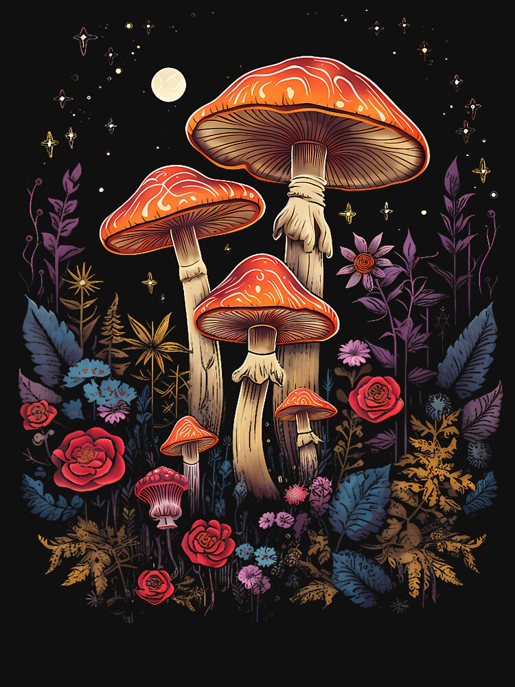 Cottagecore Mushroom Cottagecore Aesthetic Goblincore by SarahLeanne1 T-Shirts, Hoodie, Sweatshirt (Image 3)