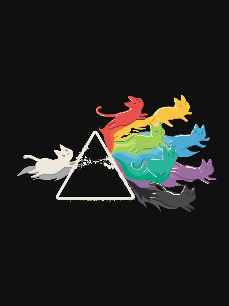 Cat Rainbow Prism by Dase23