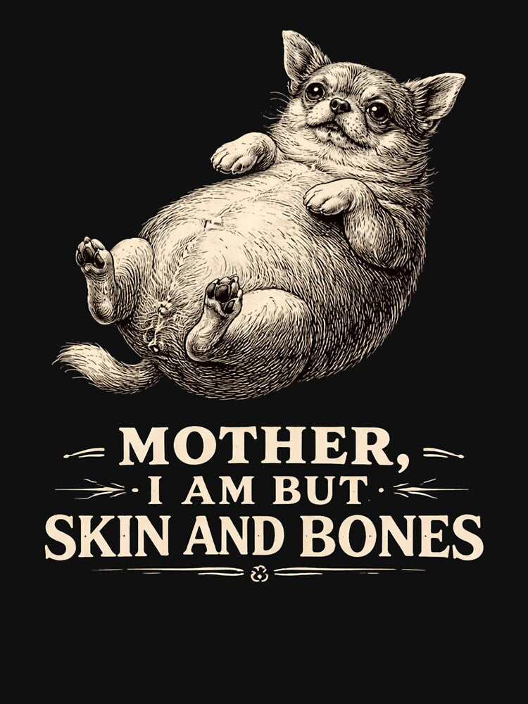 Mother, I Am But Skin And Bones Chihuahua Humor by SofenArt T-Shirts, Hoodie, Sweatshirt | BlankRebels.com (Image 3)