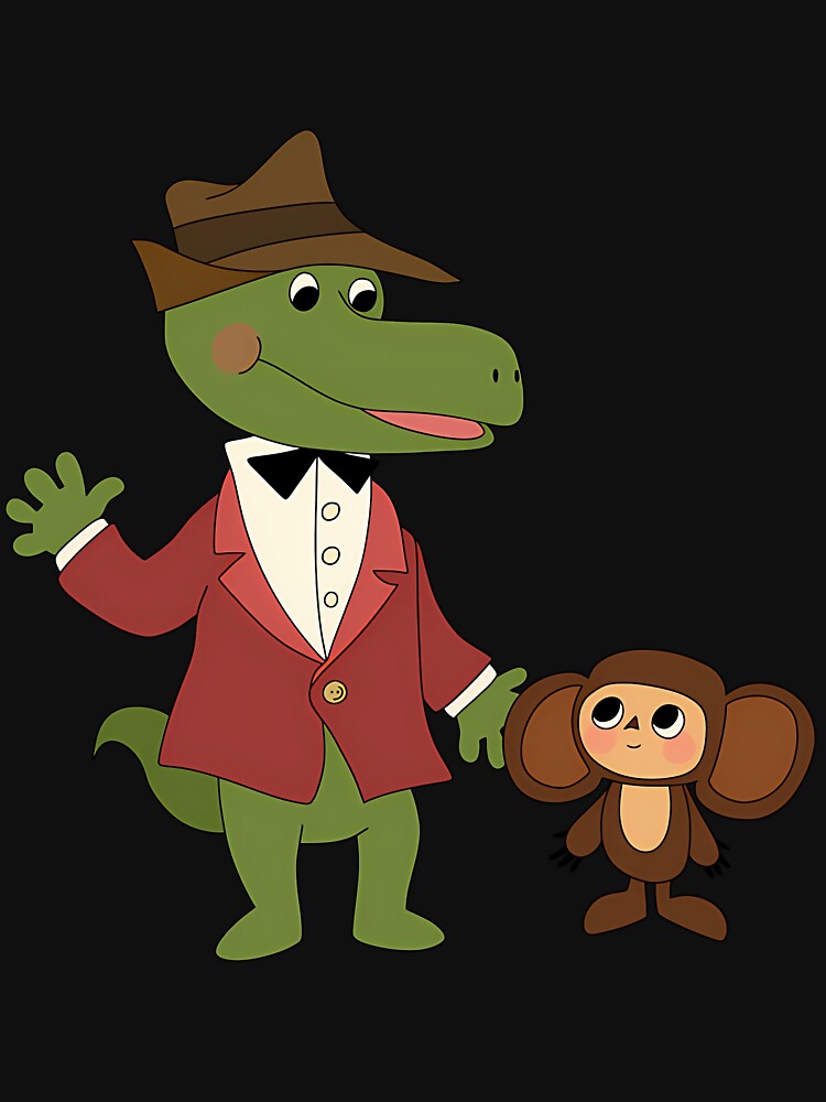 Gena And Cheburashka by NoeWalt