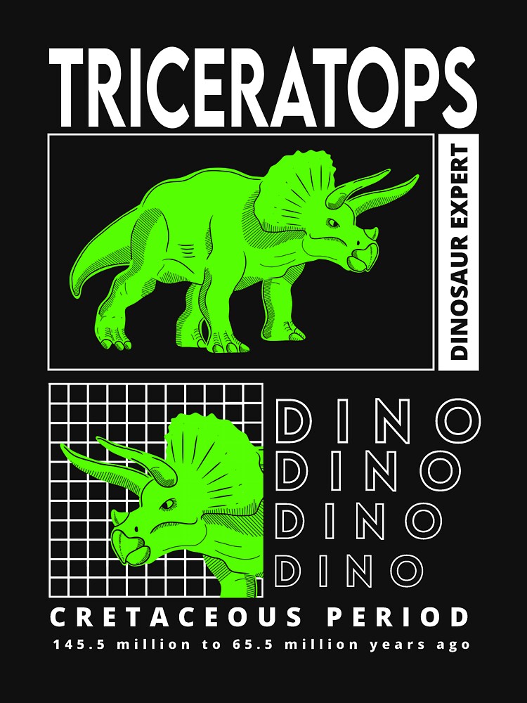 Triceratops Green by Pahlaz T-Shirts, Hoodie, Sweatshirt | BlankRebels.com (Image 3)