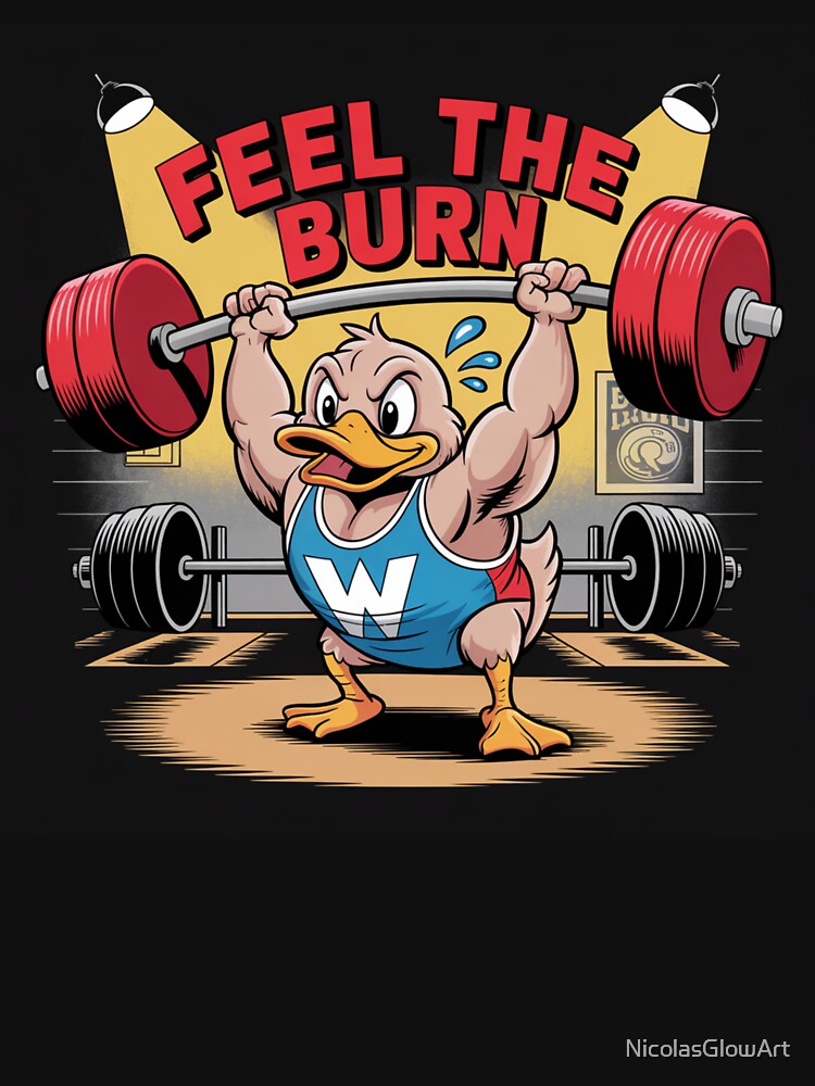 Feel The Burn | T-Shirt by NicolasGlowArt Hoodie, Sweatshirt | BlankRebels.com (Image 3)