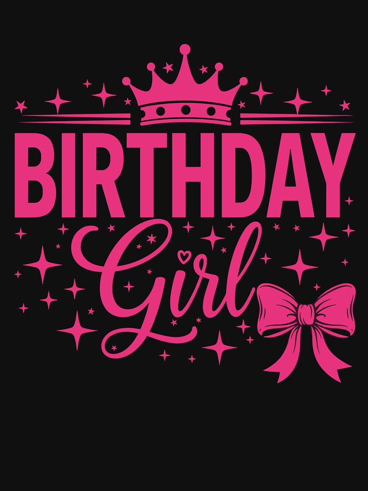 Birthday Girl Birthday Celebration by aloha project T-Shirts, Hoodie, Sweatshirt | BlankRebels.com (Image 3)
