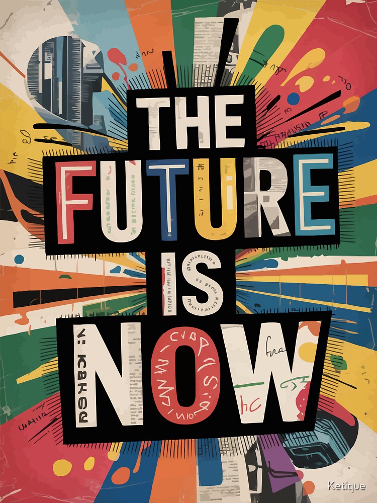 The Future is Now Abstract by Ketique T-Shirts, Hoodie, Sweatshirt | BlankRebels.com (Image 3)