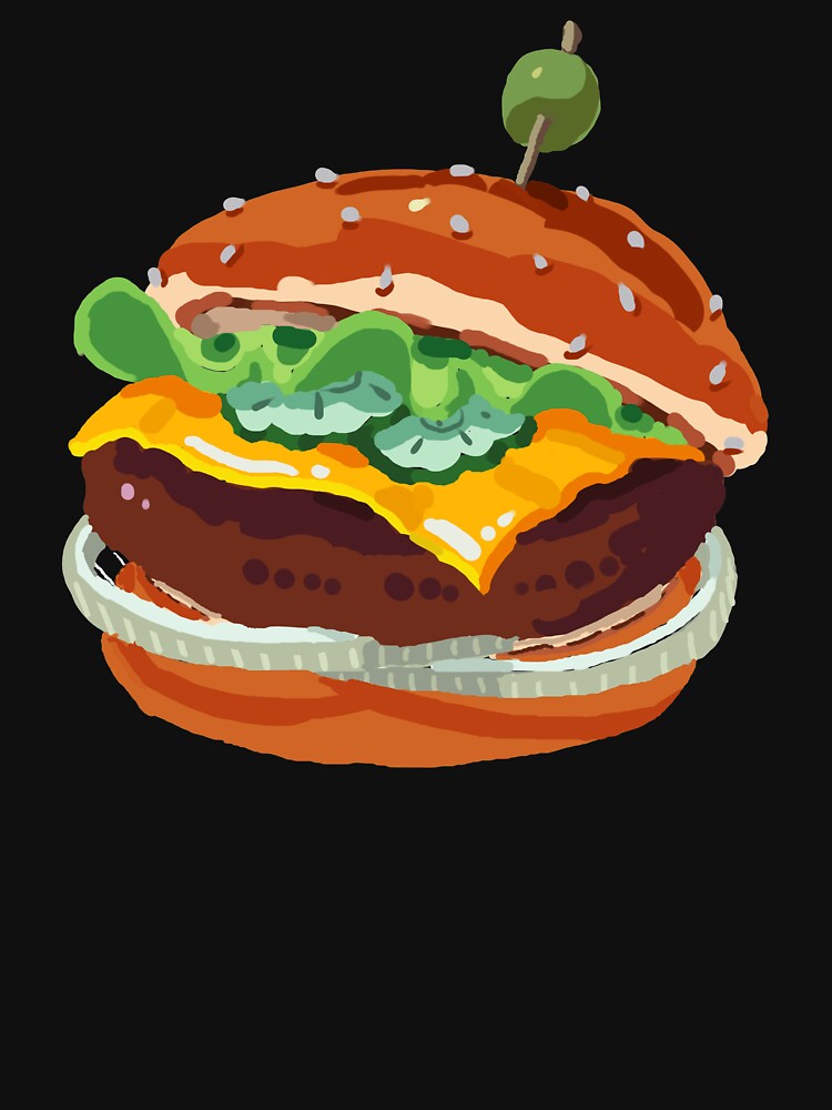Cheeseburger by banditjoj T-Shirts, Hoodie, Sweatshirt | BlankRebels.com (Image 3)