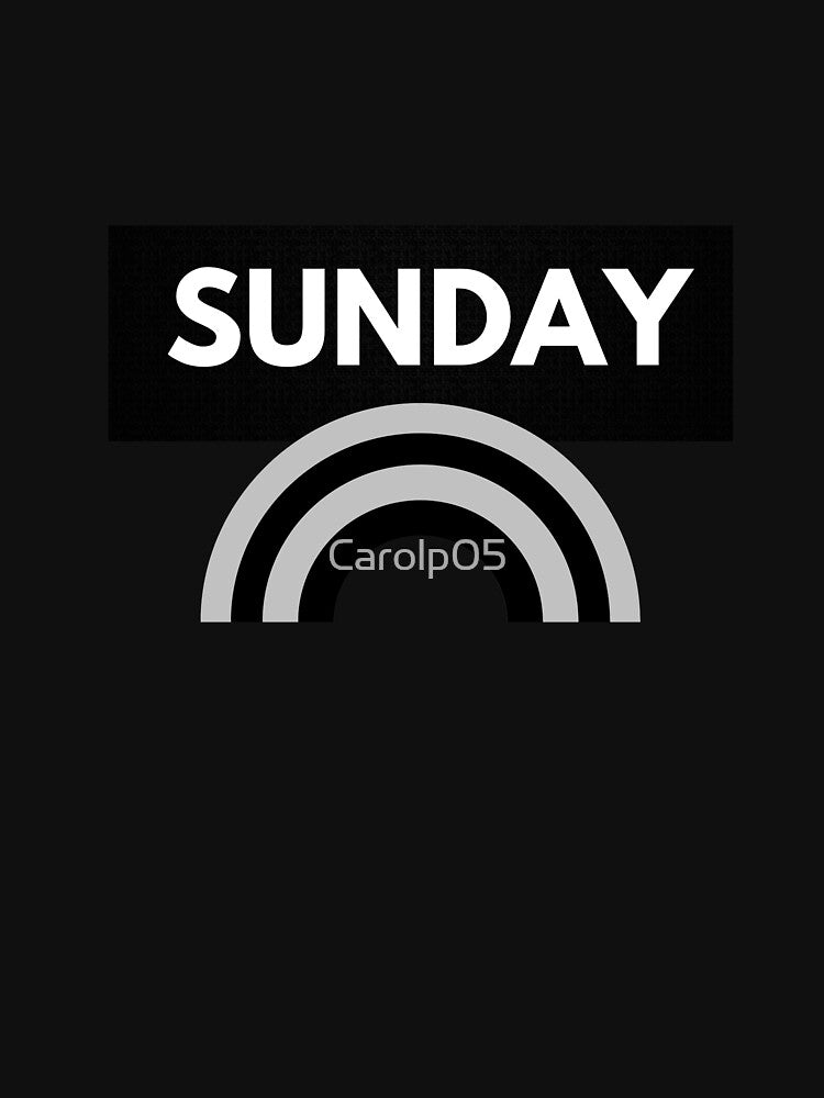 SUNDAY |  LETTERING | LETTERING PHRASES by Carolp05 T-Shirts, Hoodie, Sweatshirt | BlankRebels.com (Image 3)